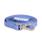 RecoFun Smycz treningowa z PVC niebieska